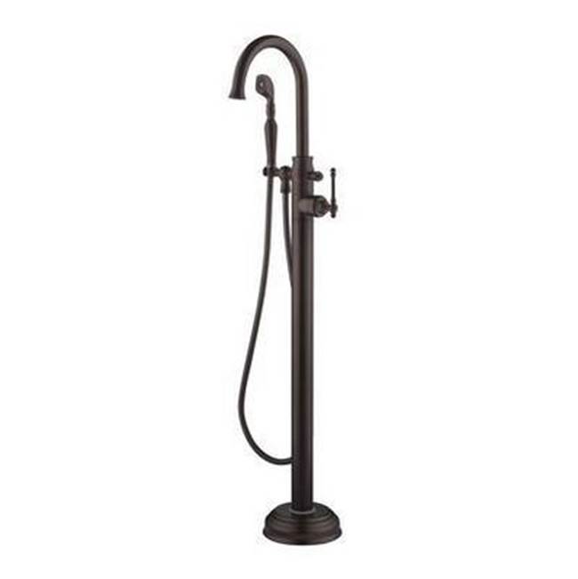 Barclay LeBaron Freestandng Tub Filler w/HS, Oil Rubbed Bronze