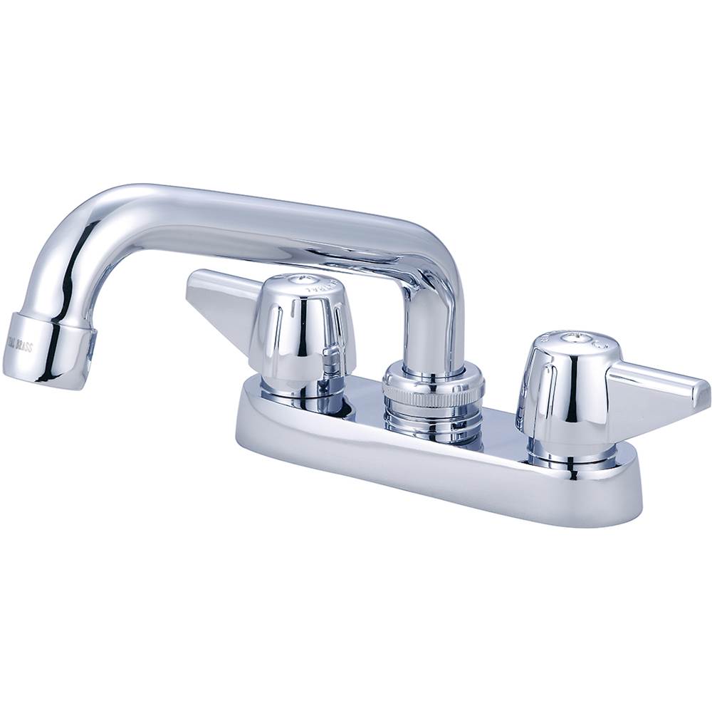 Central Brass Bar/Laundry-4'' Two Canopy Hdls 6'' Tube Spt-Pc