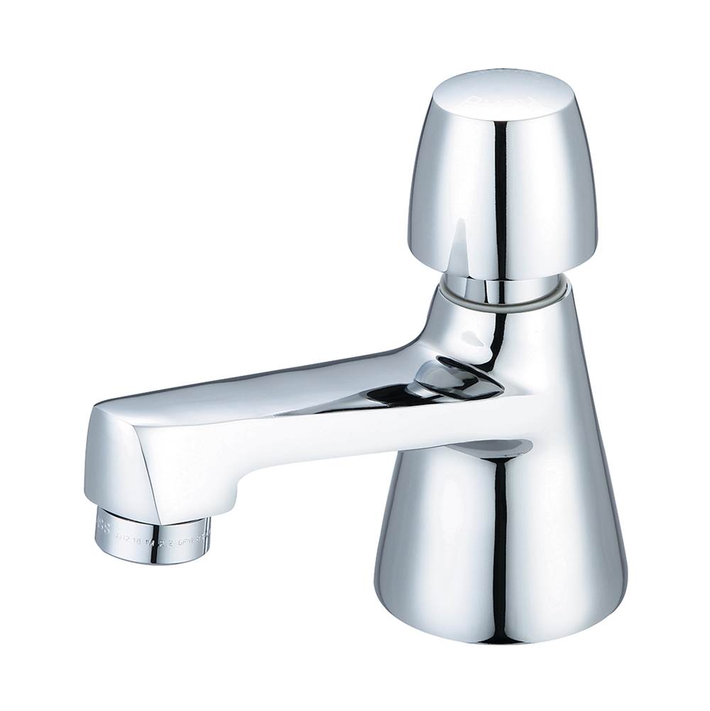 Central Brass Slow-Close-Basin 1 Hole Push Hdl Hot-Pc