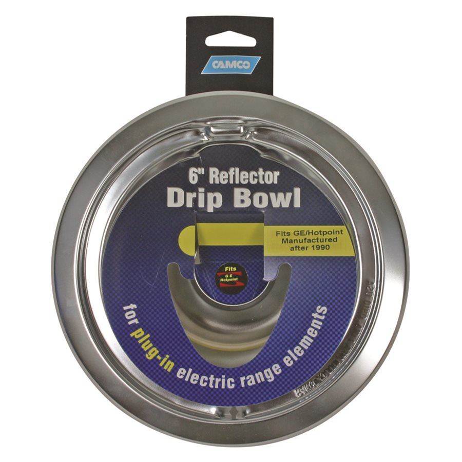 Camco Drip Bowl GE / HP 6'' Chrome 1990 - Present