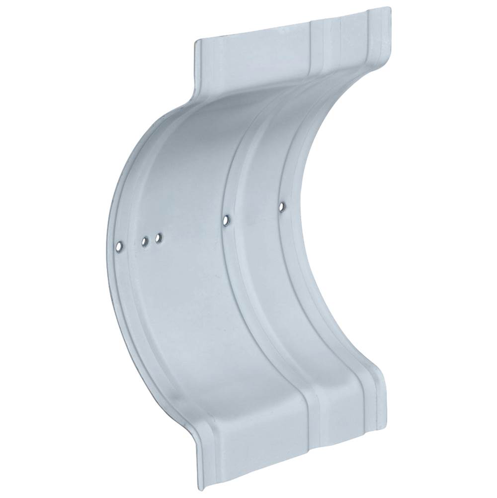 Delta Commercial Commercial Commercial Misc: Recessed Wall Clamp Zinc Plated