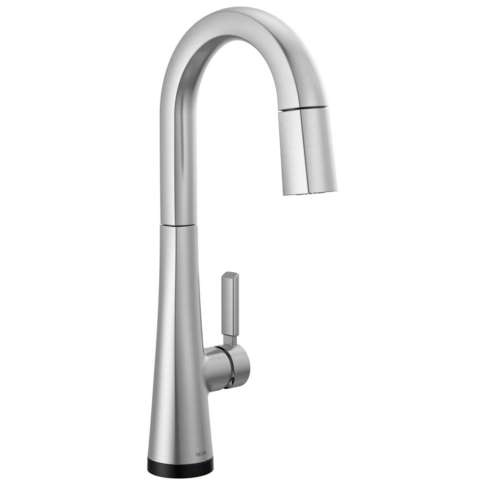 Delta Faucet Monrovia™ Single Handle Pull-Down Bar/Prep Faucet with Touch2O Technology