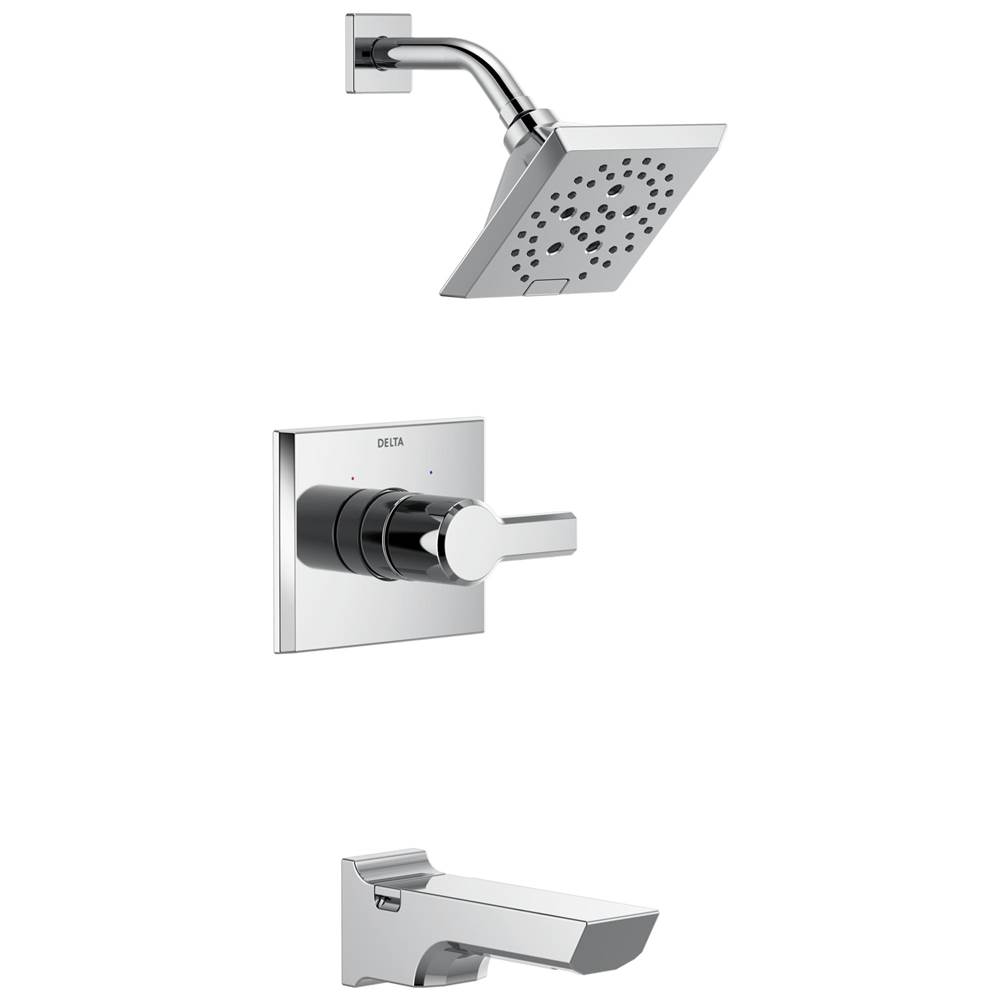 Delta Faucet Pivotal™ Monitor® 14 Series H2OKinetic®Tub and Shower Trim