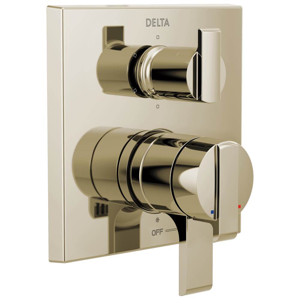 Delta Faucet Ara® Angular Modern Monitor® 17 Series Valve Trim with 6-Setting Integrated Diverter