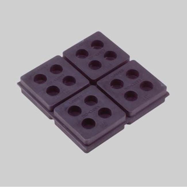 DiversiTech Corporation Anti-Vibration Pad,2X2Iso-Cube
