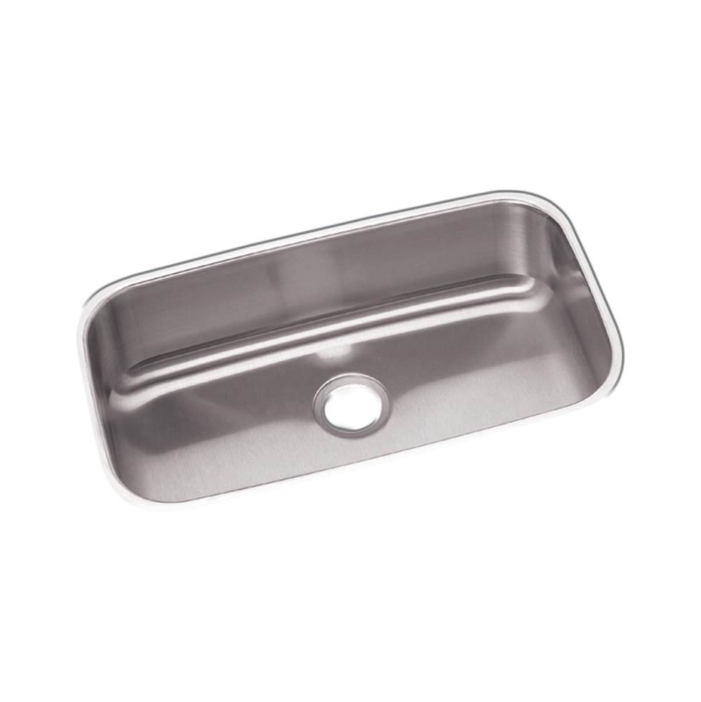 Elkay Dayton Stainless Steel 30-1/2'' x 18-1/4'' x 8'', Single Bowl Undermount Sink