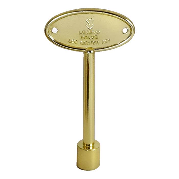 Legend Valve 12'' Polished Brass Log Lighter Key