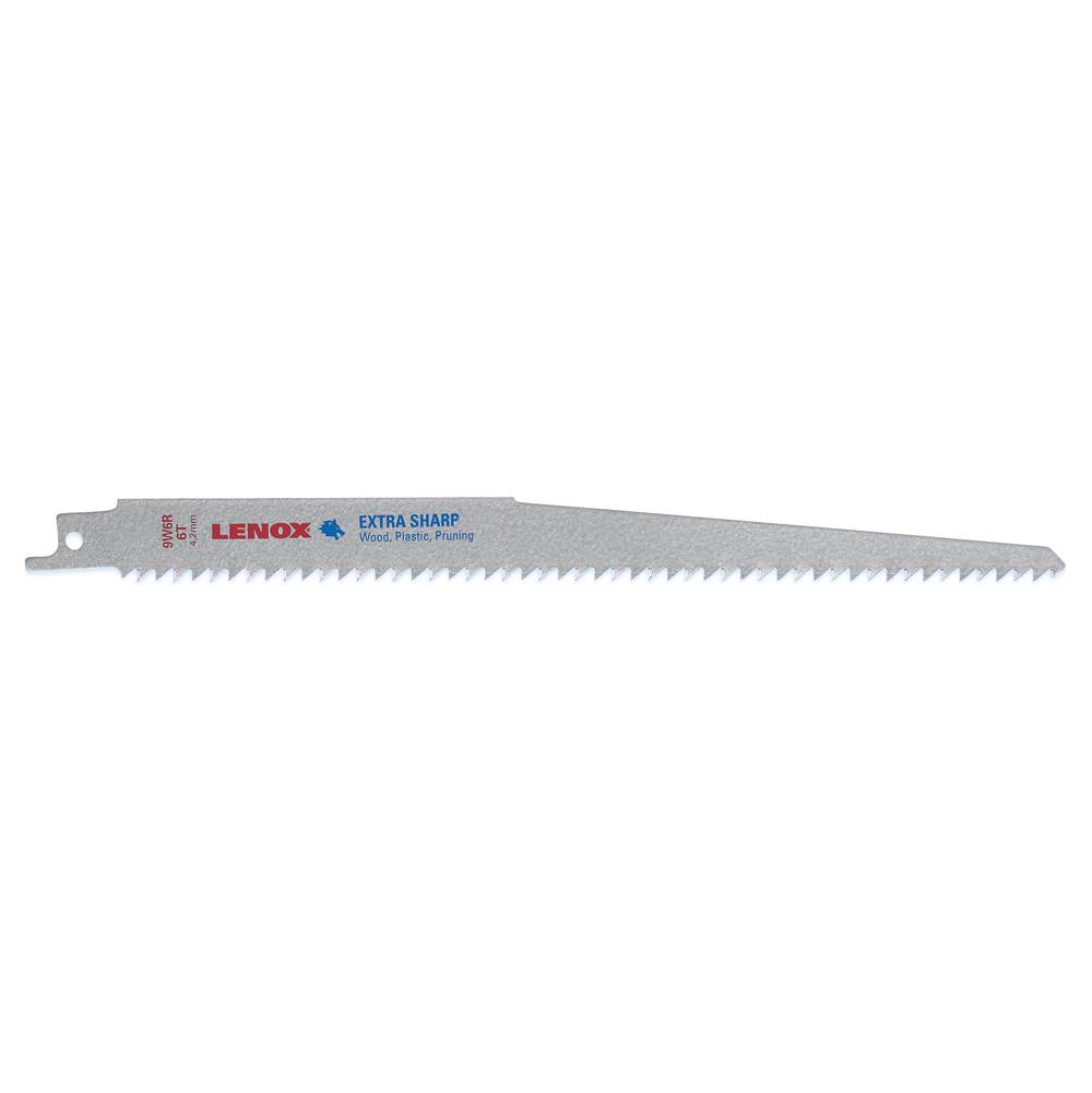 Lenox Tools Recip Extra Sharp 9W6R 9X3/4X050X6 5Pk