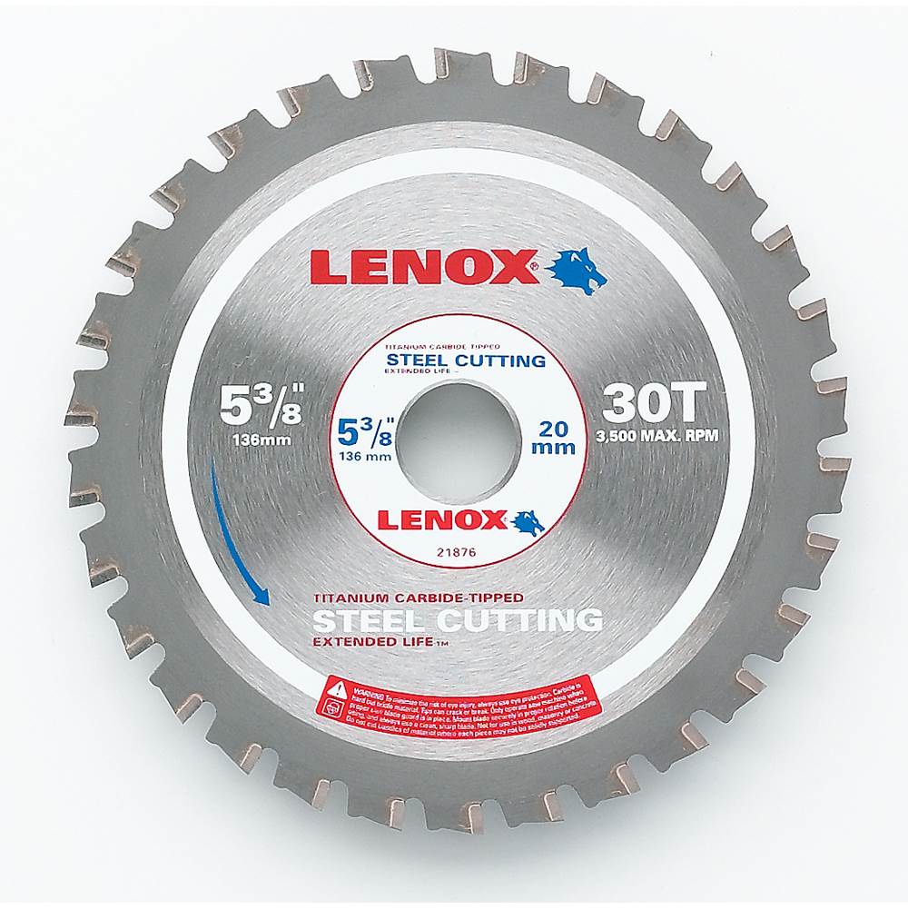 Lenox Tools Circular Saw St538030Ct 5 3/8''X 30 Steel