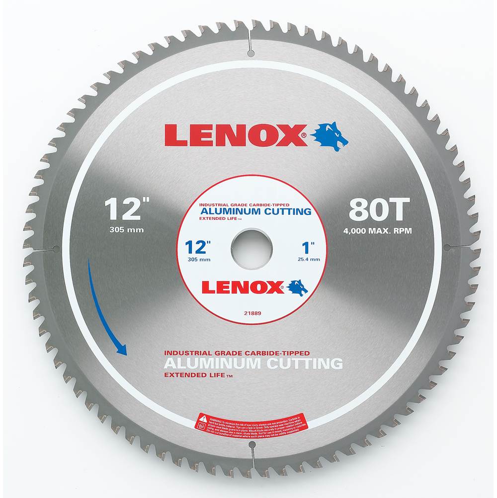 Lenox Tools Circular Saw Al120080Ct 12''X80 Aluminum