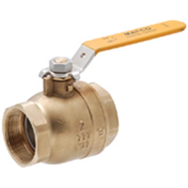 Matco Norca 1'' IP BV UL/FM CSA 600WOG 150SWP FULL PORT FORGED BRASS NOT FOR POTABLE WATER USE IN CA,VT