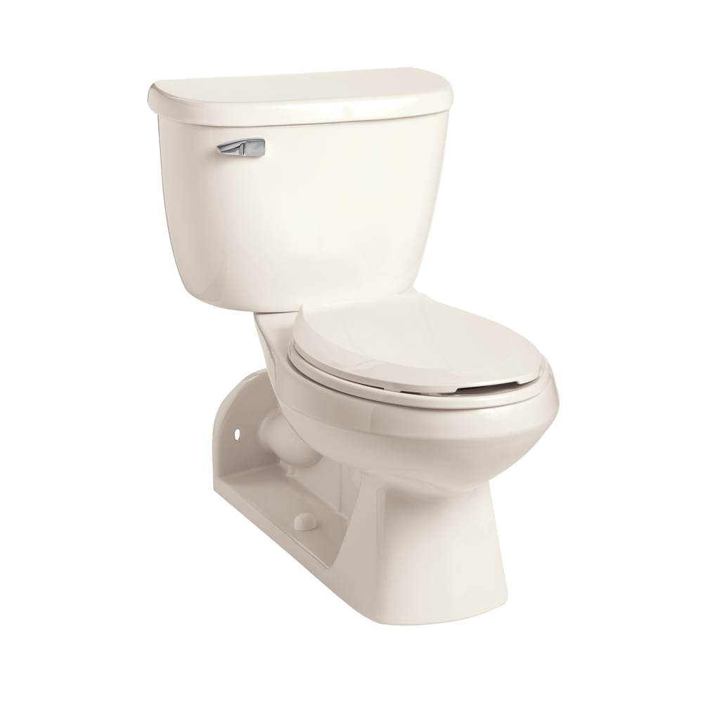 Mansfield Plumbing Quantum 1.28 Elongated Rear-Outlet Floor-Mount Toilet Combination
