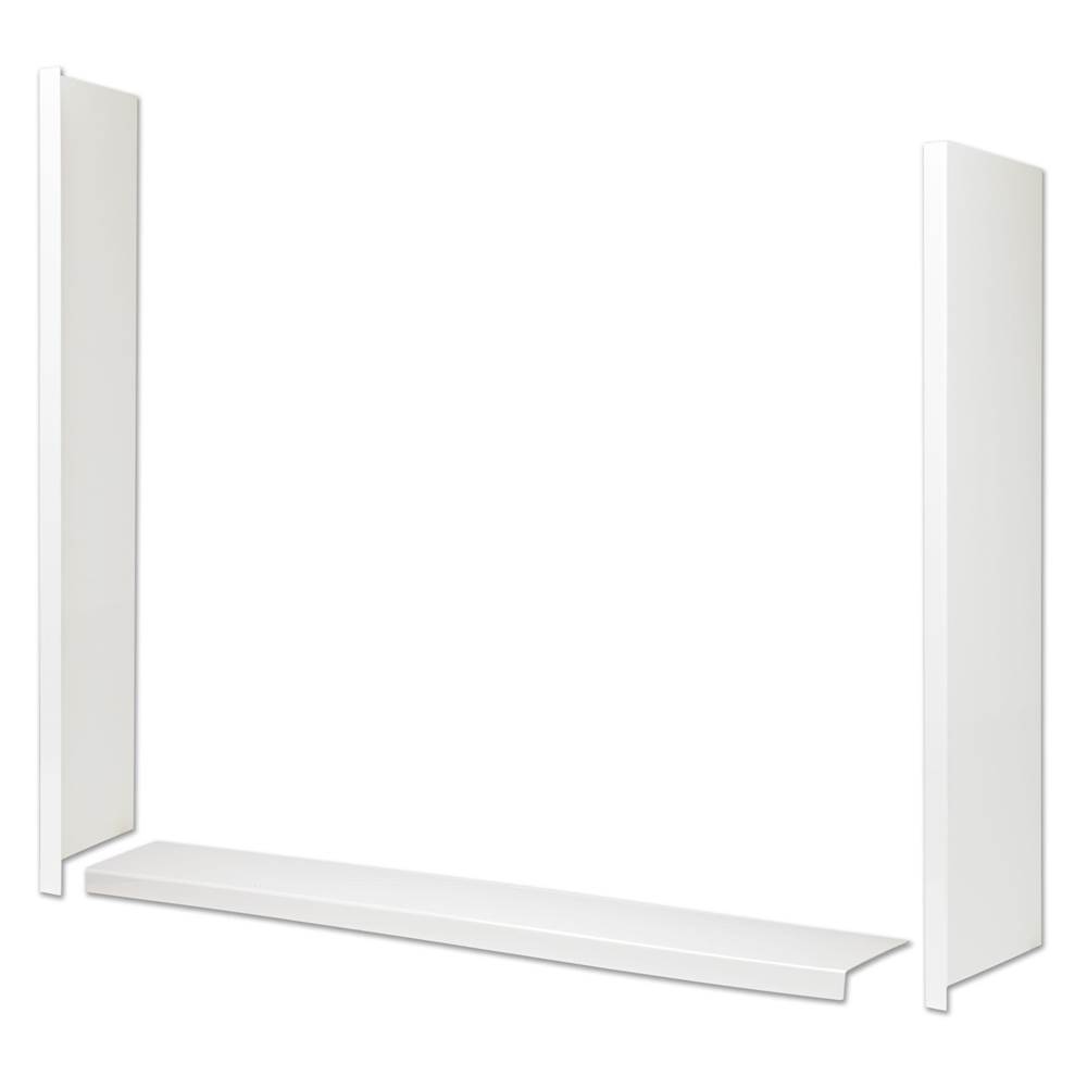 Mustee And Sons Duratrim Window Kit, White