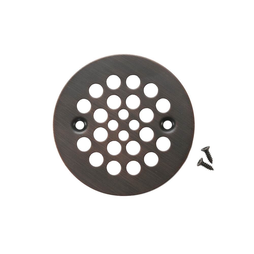 Premier Copper Products 4.25'' Round Shower Drain Cover in Oil Rubbed Bronze