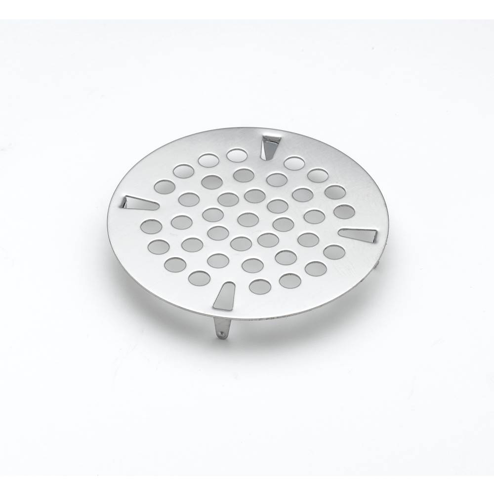 T&S Brass 3-1/2'' Flat Strainer, Stainless Steel
