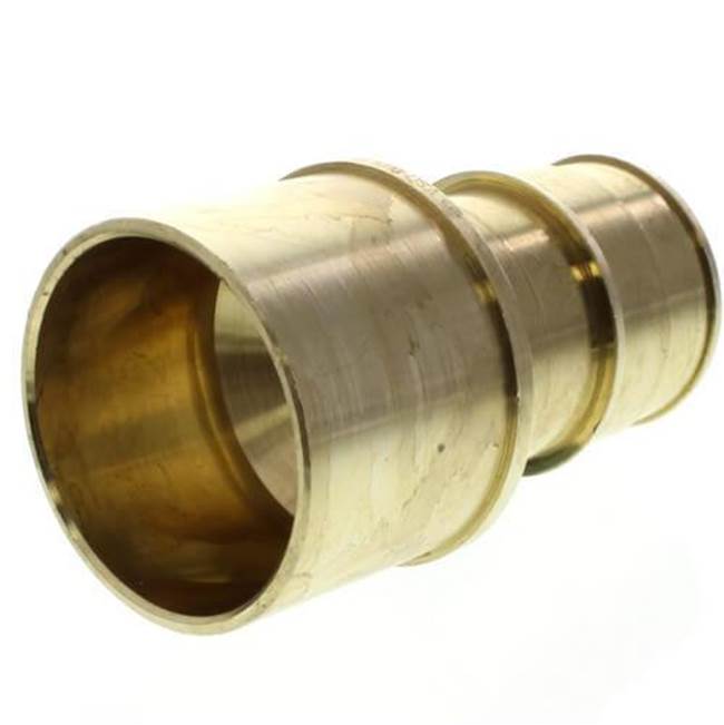 Uponor Propex Lf Brass Sweat Adapter, 1 1/2'' Pex X 1 1/2'' Copper