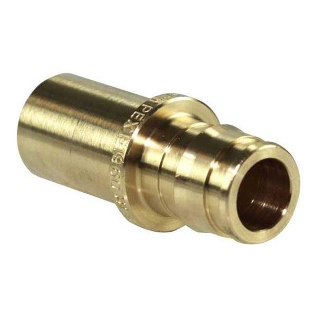 Uponor Propex Brass Fitting Adapter, 1/2'' Pex X 1/2'' Copper