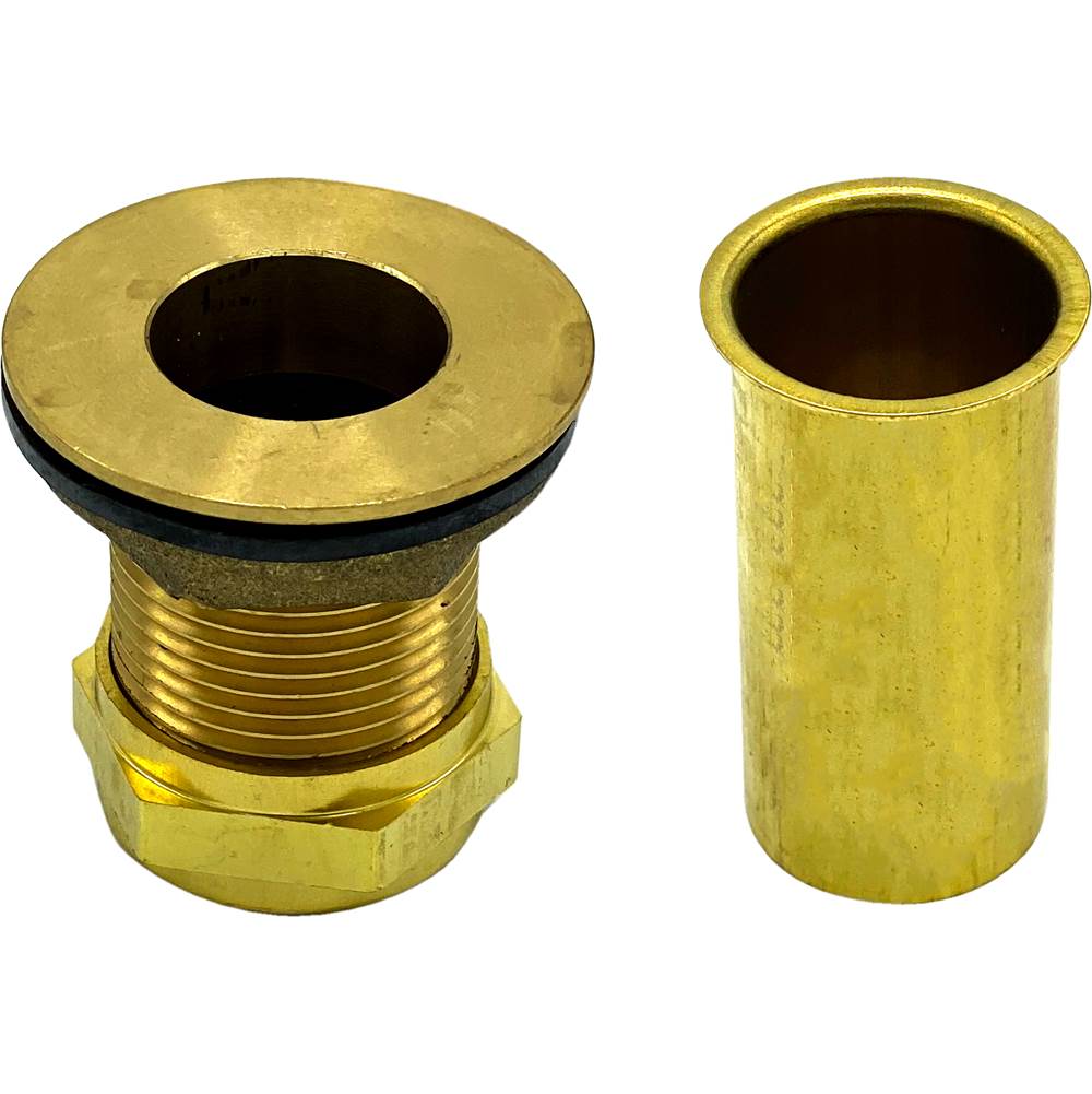 Wal-Rich Corporation Short 1'' Brass Bar Sink Plug With Tailpiece