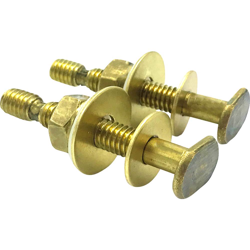 Wal-Rich Corporation 5/16'' X 2 1/4'' All-Brass Flange Bolts (Pair)
