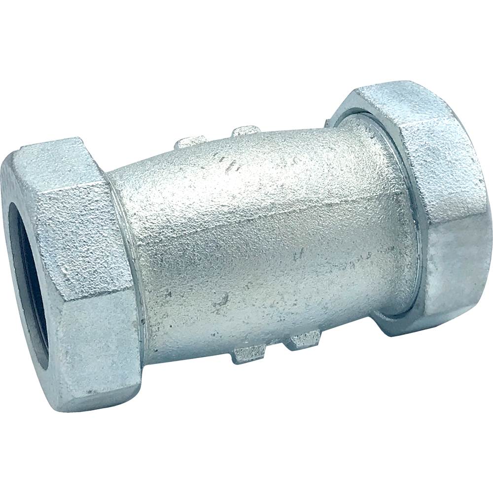 Wal-Rich Corporation 1 1/4'' Long Galvanized Compression Coupling