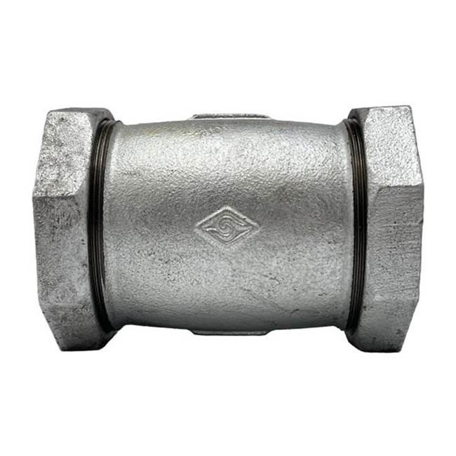 Wal-Rich Corporation 2 1/2'' Long Galvanized Compression Coupling